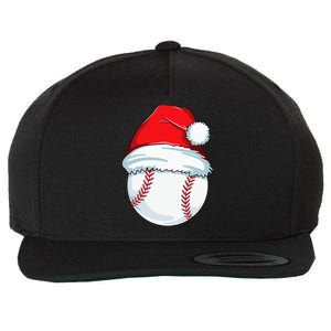 Christmas Baseball Xmas Santa Hat Ball Wool Snapback Cap