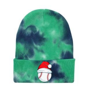 Christmas Baseball Xmas Santa Hat Ball Tie Dye 12in Knit Beanie