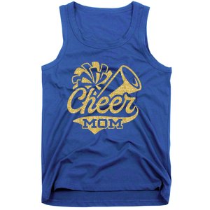 Cheerleader Black Yellow Gold Pom Pom Meaningful Gift Tank Top