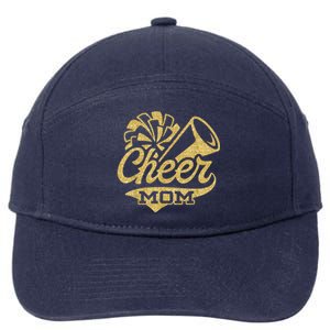 Cheerleader Black Yellow Gold Pom Pom Meaningful Gift 7-Panel Snapback Hat