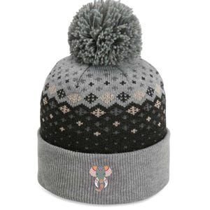 Cool Boho Yoga Elephant Dala Gift The Baniff Cuffed Pom Beanie