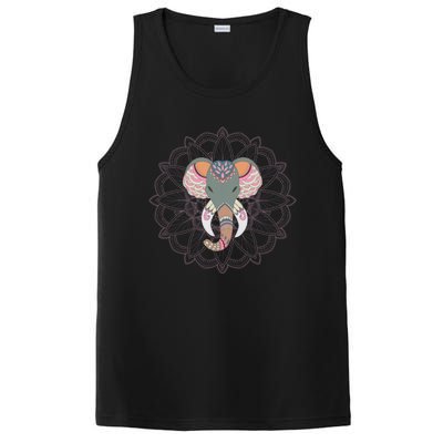 Cool Boho Yoga Elephant Dala Gift PosiCharge Competitor Tank