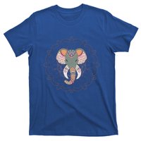 Cool Boho Yoga Elephant Dala Gift T-Shirt