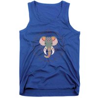 Cool Boho Yoga Elephant Dala Gift Tank Top