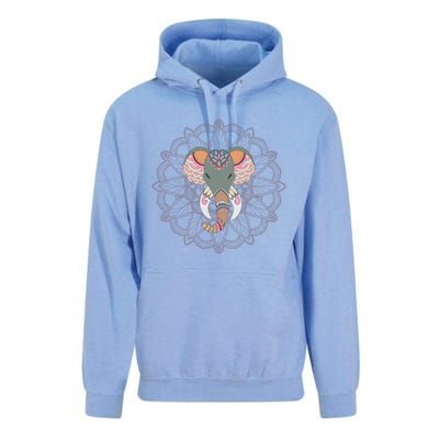 Cool Boho Yoga Elephant Dala Gift Unisex Surf Hoodie