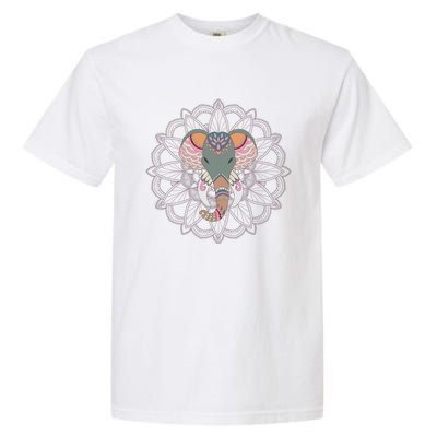 Cool Boho Yoga Elephant Dala Gift Garment-Dyed Heavyweight T-Shirt