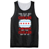 Chicago Born You Can'T Get The Chicago Out Of Me Mesh Reversible Basketball Jersey Tank