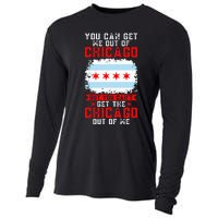 Chicago Born You Can'T Get The Chicago Out Of Me Cooling Performance Long Sleeve Crew