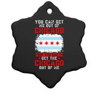 Chicago Born You Can'T Get The Chicago Out Of Me Ceramic Star Ornament