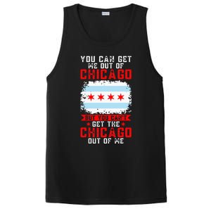 Chicago Born You Can'T Get The Chicago Out Of Me PosiCharge Competitor Tank