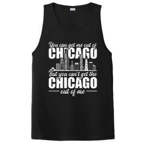 Chicago Born You Can'T Get The Chicago Out Of Me PosiCharge Competitor Tank