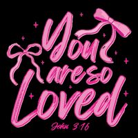 Coquette Bow You Are So Loved Backpack