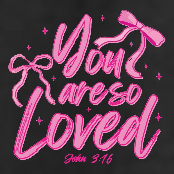 Coquette Bow You Are So Loved 25L Jumbo Tote