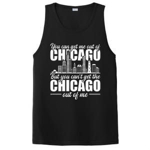 Chicago Born You CanT Get The Chicago Out Of Me PosiCharge Competitor Tank