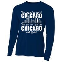 Chicago Born You CanT Get The Chicago Out Of Me Cooling Performance Long Sleeve Crew