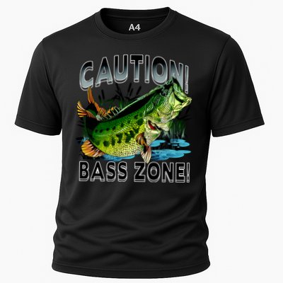 Caution Bass Zone Fishing Performance Shirt