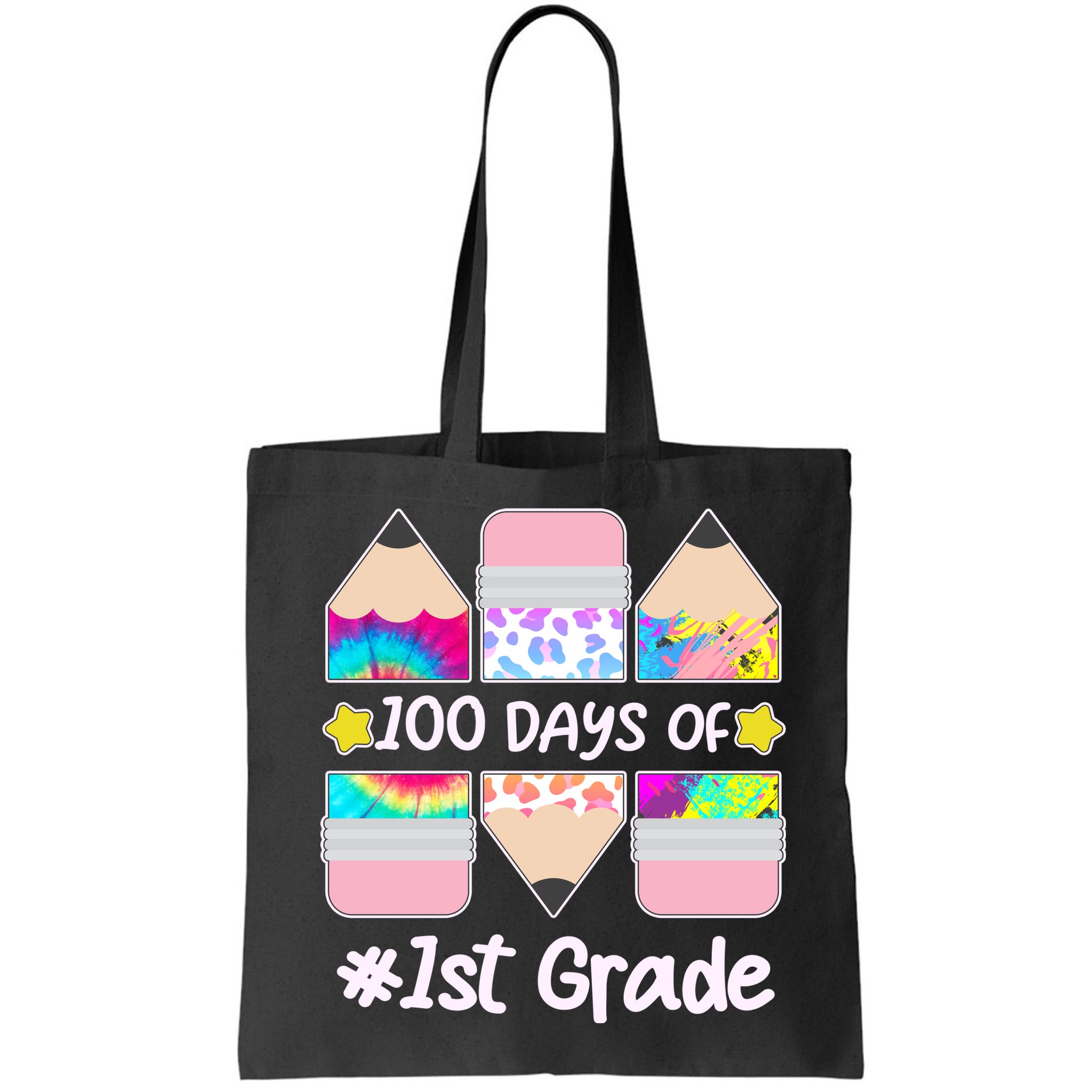 Cute Colorful 100 Days Of 1st Grade Bag