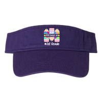 Cute Colorful 100 Days Of 1st Grade Visor