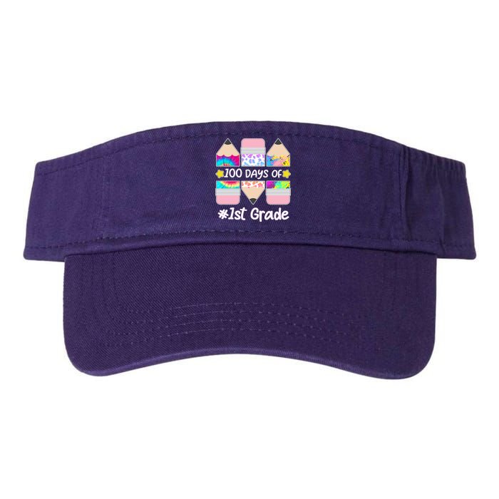 Cute Colorful 100 Days Of 1st Grade Visor