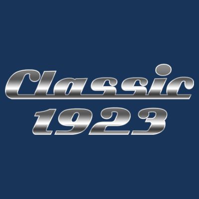 Classic Chrome 1923 100th Birthday T-Shirt