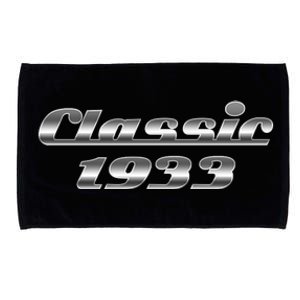 Classic Chrome 1933 90th Birthday Microfiber Hand Towel