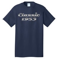 Classic Chrome 1953 70th Birthday Tall T-Shirt