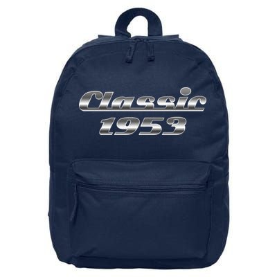 Classic Chrome 1953 70th Birthday 16 in Basic Backpack