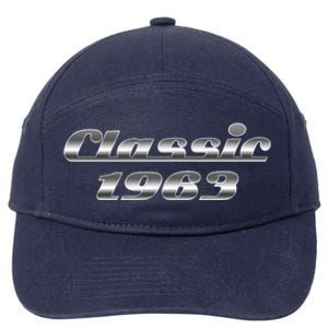 Classic Chrome 1963 60th Birthday 7-Panel Snapback Hat