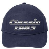 Classic Chrome 1963 60th Birthday 7-Panel Snapback Hat