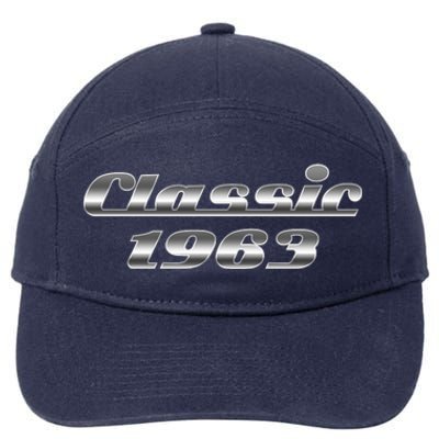 Classic Chrome 1963 60th Birthday 7-Panel Snapback Hat