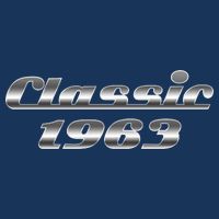 Classic Chrome 1963 60th Birthday Tie-Dye T-Shirt