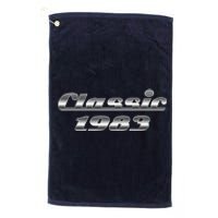 Classic Chrome 1983 40th Birthday Platinum Collection Golf Towel