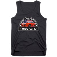 CLASSIC CARS 1969 GTO AMERICAN MUSCLE CARS VINTAGE 60s Tank Top