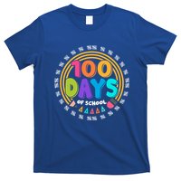 Cute Cool 100 Days Of School Pencil Emblem T-Shirt