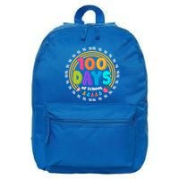 Cute Cool 100 Days Of School Pencil Emblem 16 in Basic Backpack