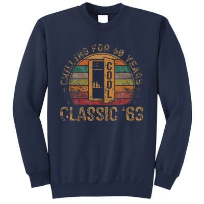 Cool Classic 1963 Vintage 60th Birthday Gifts 60 Year Old Sweatshirt