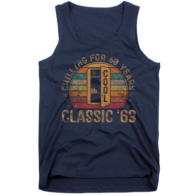 Cool Classic 1963 Vintage 60th Birthday Gifts 60 Year Old Tank Top