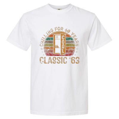 Cool Classic 1963 Vintage 60th Birthday Gifts 60 Year Old Garment-Dyed Heavyweight T-Shirt