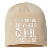 Cool Classic 1983 Vintage 40th Birthday Gifts 40 Year Old Sustainable Beanie