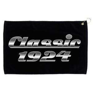 Classic Chrome 1924 100th Birthday Grommeted Golf Towel