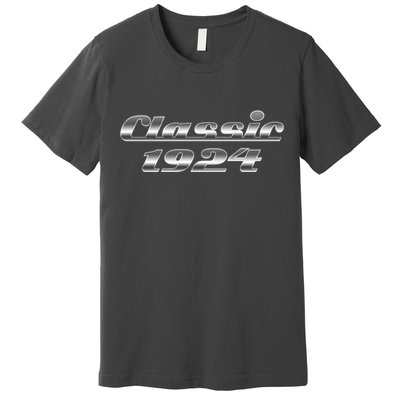 Classic Chrome 1924 100th Birthday Premium T-Shirt