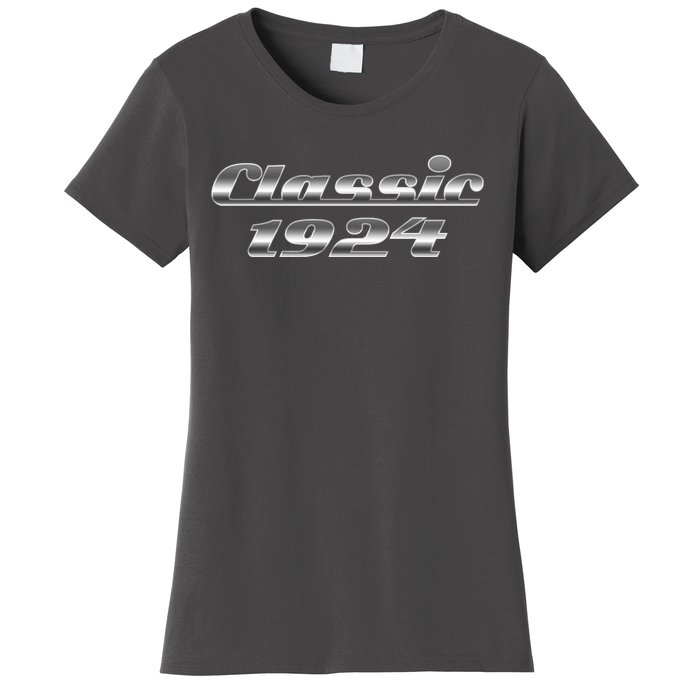 Classic Chrome 1924 100th Birthday Women's T-Shirt