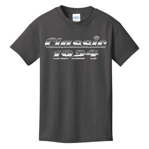 Classic Chrome 1924 100th Birthday Kids T-Shirt