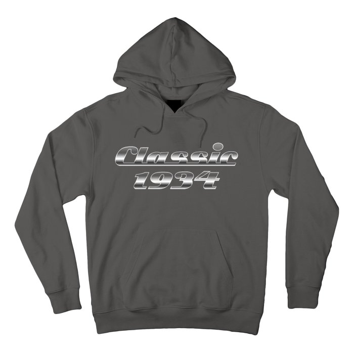 Classic Chrome 1934 90th Birthday Hoodie