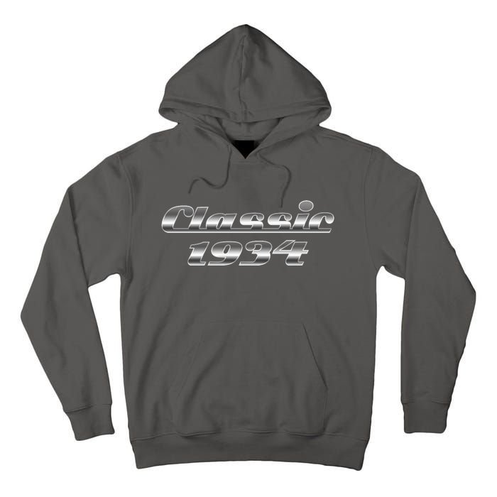 Classic Chrome 1934 90th Birthday Tall Hoodie