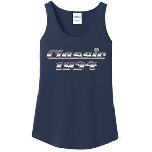 Classic Chrome 1934 90th Birthday Ladies Essential Tank