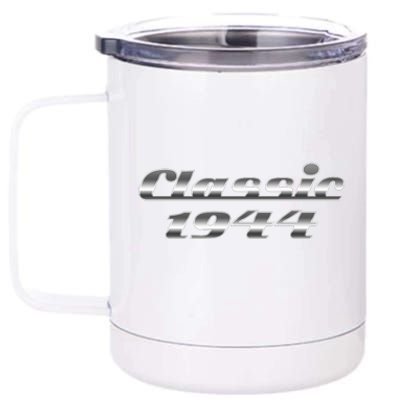 Classic Chrome 1944 80th Birthday 12 oz Stainless Steel Tumbler Cup