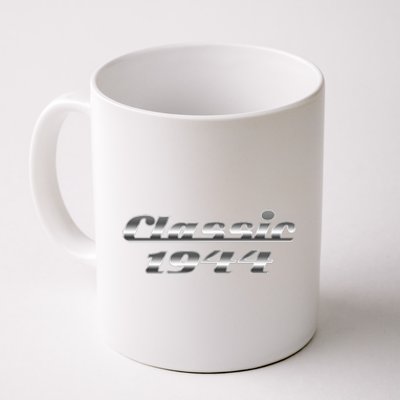 Classic Chrome 1944 80th Birthday Coffee Mug