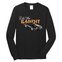 Classic Cars 1977 Bandit Am Vintage Black Am Long Sleeve Shirt