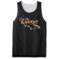 Classic Cars 1977 Bandit Am Vintage Black Am Mesh Reversible Basketball Jersey Tank